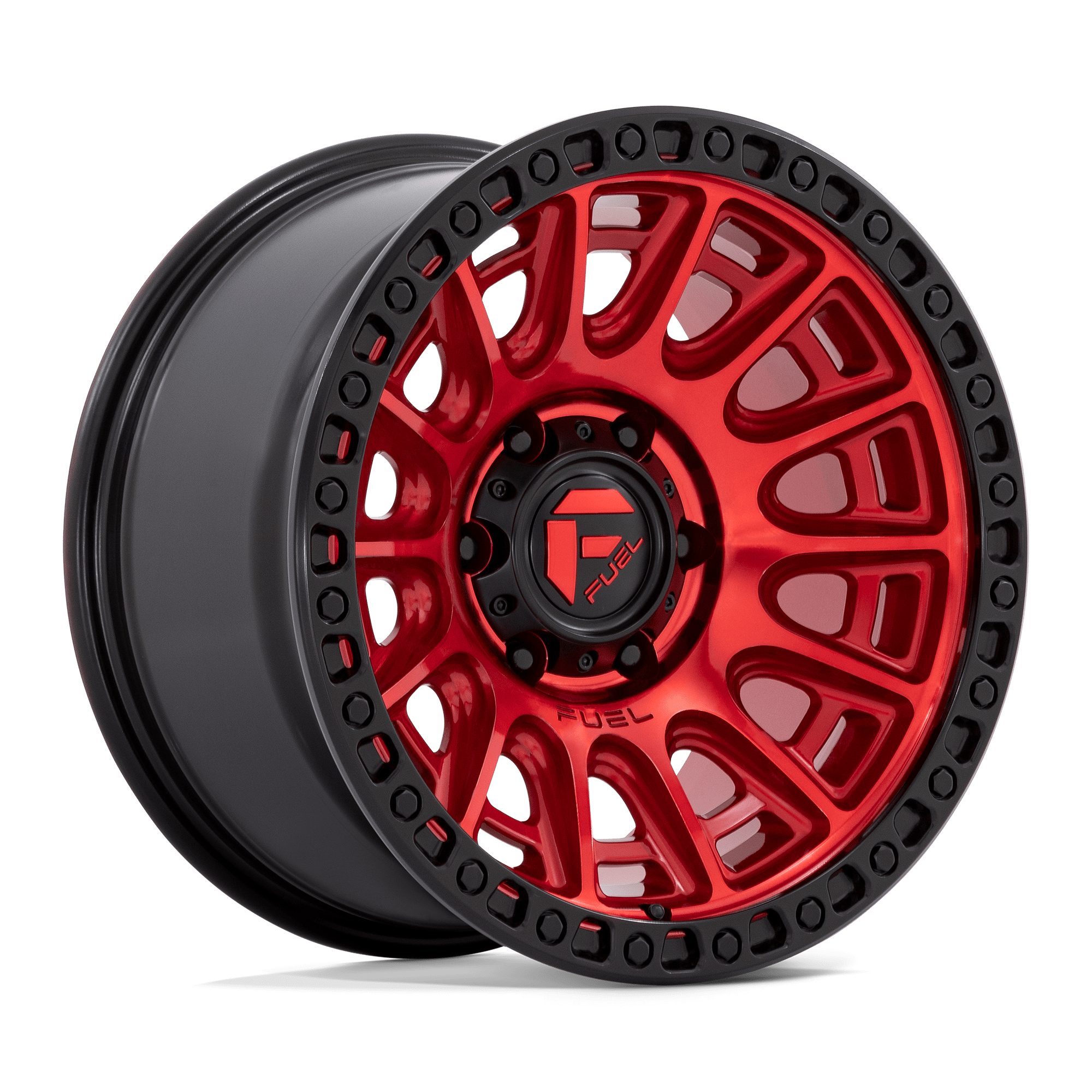 Fuel 1PC D834 Cycle 17x9 6x139.7 C-RED-BLK-RG - D83417908445