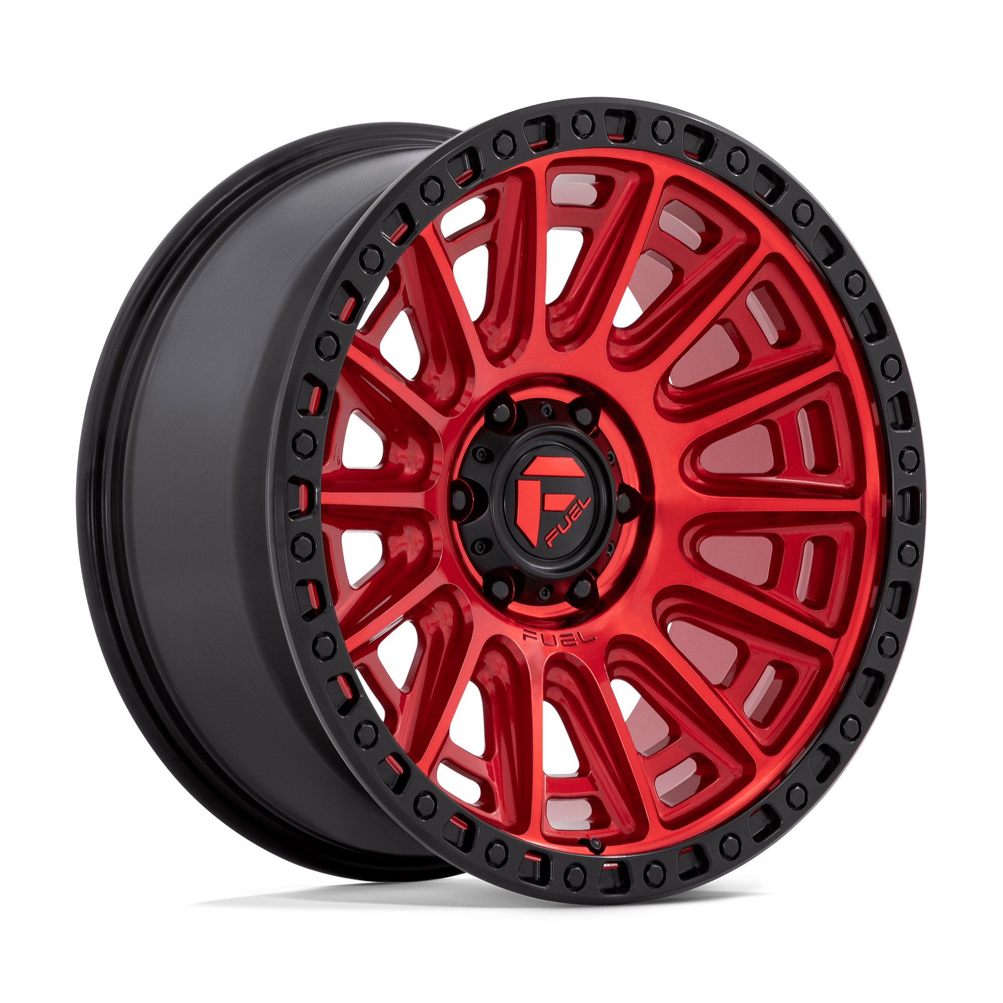 Fuel 1PC D834 Cycle 20x9 6x135 C-RED-BLK-RG - D83420908950