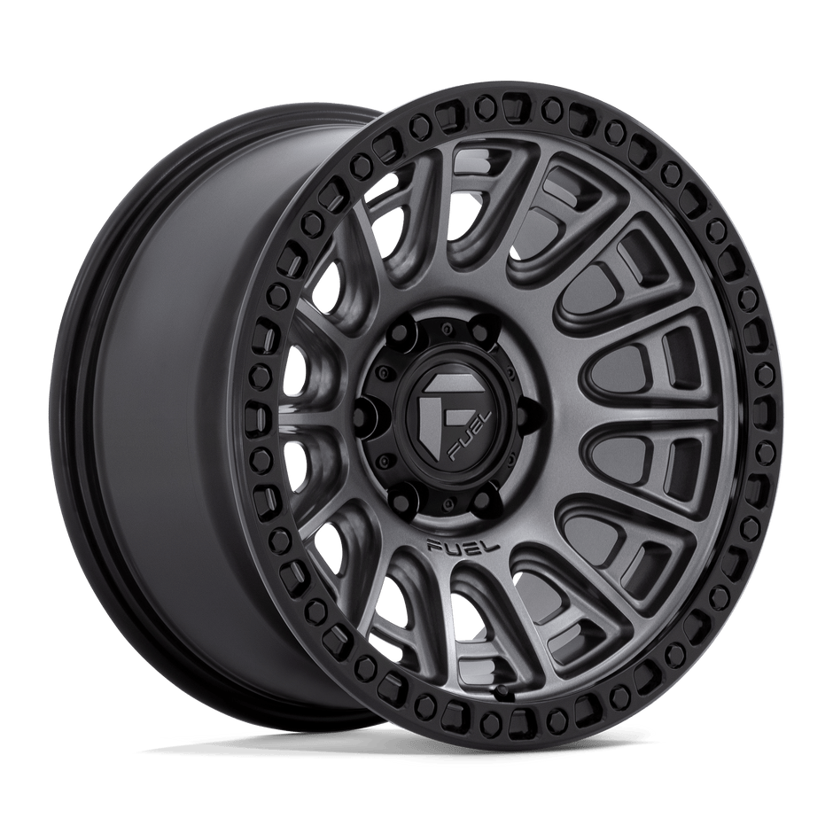 Fuel 1PC D835 Cycle 17x9 5x127 M-GNMTL-BLK-RG - D83517907545