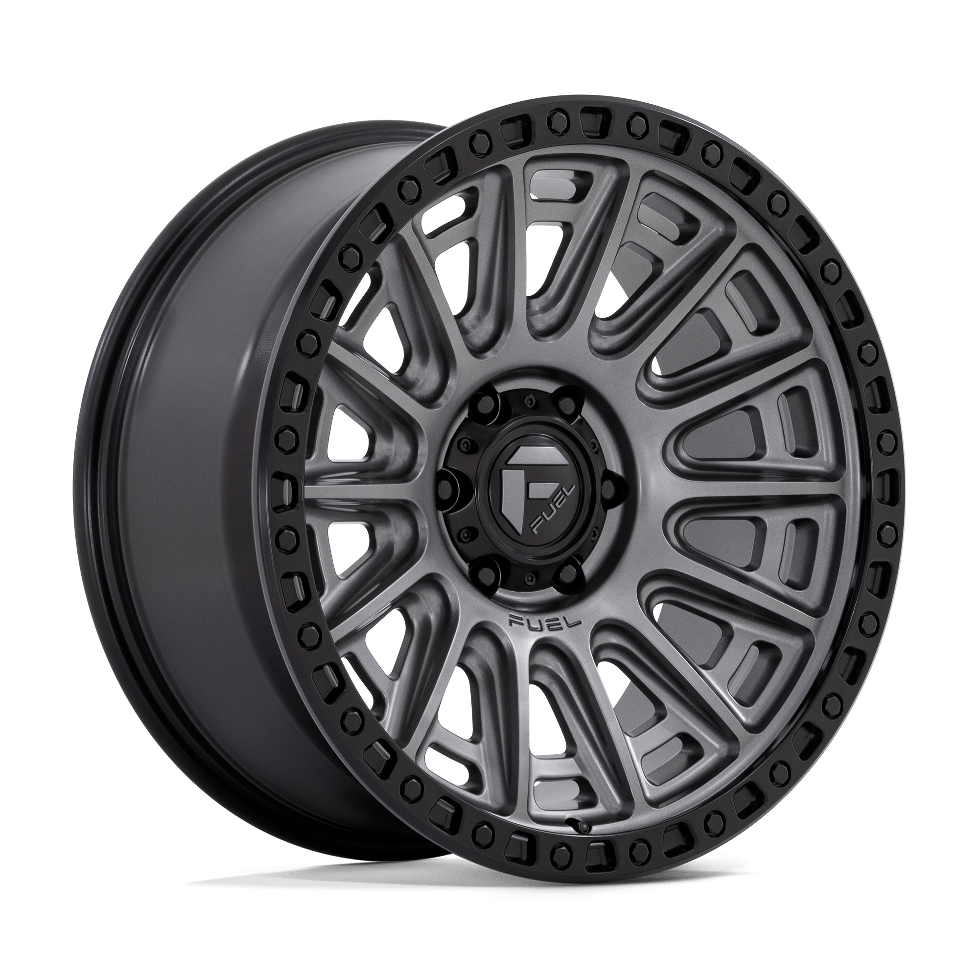 Fuel 1PC D835 Cycle 20x9 6x135 M-GNMTL-BLK-RG - D83520908950