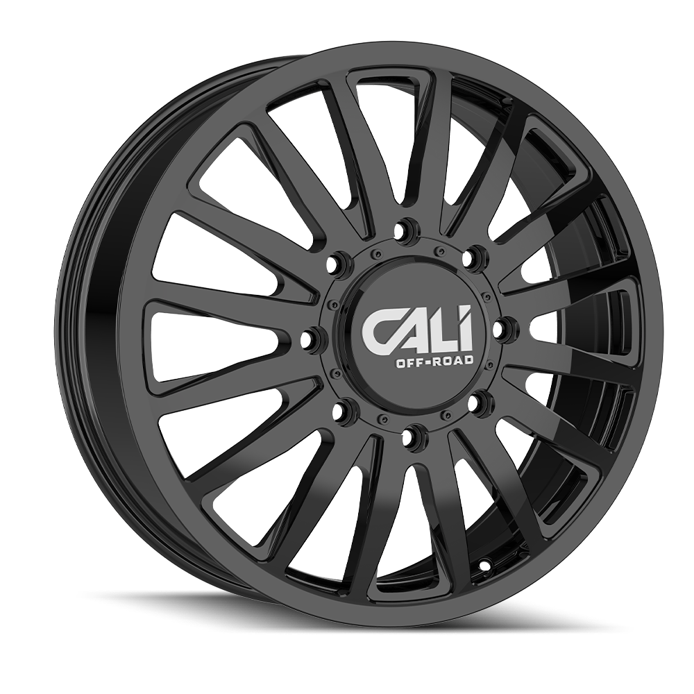 CALI SUMMIT DUALLY 9110D GLOSS BLACK 20X8.25 8-210 115MM 154.2MM