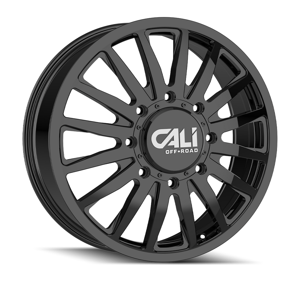 CALI SUMMIT DUALLY 9110D GLOSS BLACK 20X8.25 8-200 115MM 142MM