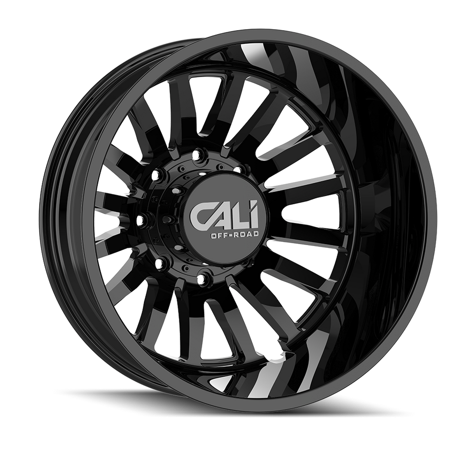 CALI SUMMIT DUALLY 9110D GLOSS BLACK 20X8.25 8-210 -192MM 154.2MM