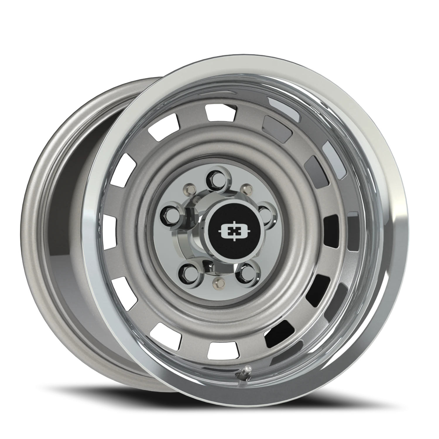 Vision Cheyenne 22x10 5x127 0mm Silver Machined Lip : 54-22073SML0