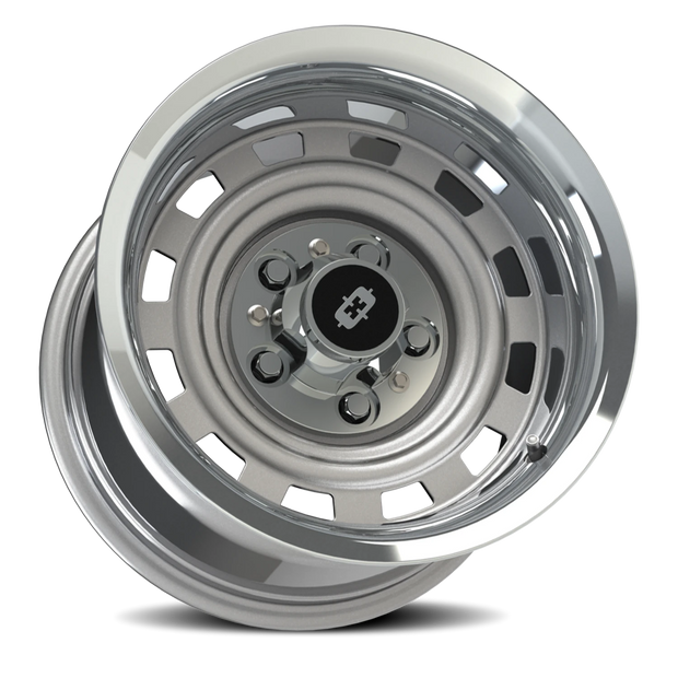 Vision Cheyenne 22x10 5x127 0mm Silver Machined Lip : 54-22073SML0