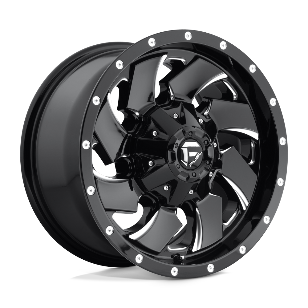 Fuel 1PC D574 Cleaver 17x9 6x135/6x139.7 GL-BLK-MIL - D57417909850