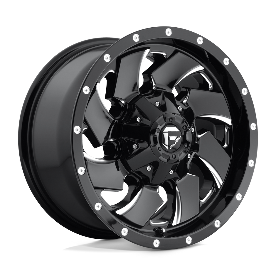 Fuel 1PC D574 Cleaver 17x9 6x135/6x139.7 GL-BLK-MIL - D57417909850