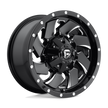 Fuel 1PC D574 Cleaver 17x9 6x135/6x139.7 GL-BLK-MIL - D57417909850