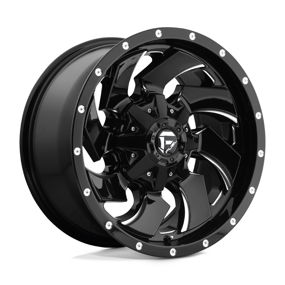 Fuel 1PC D574 Cleaver 20x12 5x139.7/5x150 GL-BLK-MIL - D57420207047