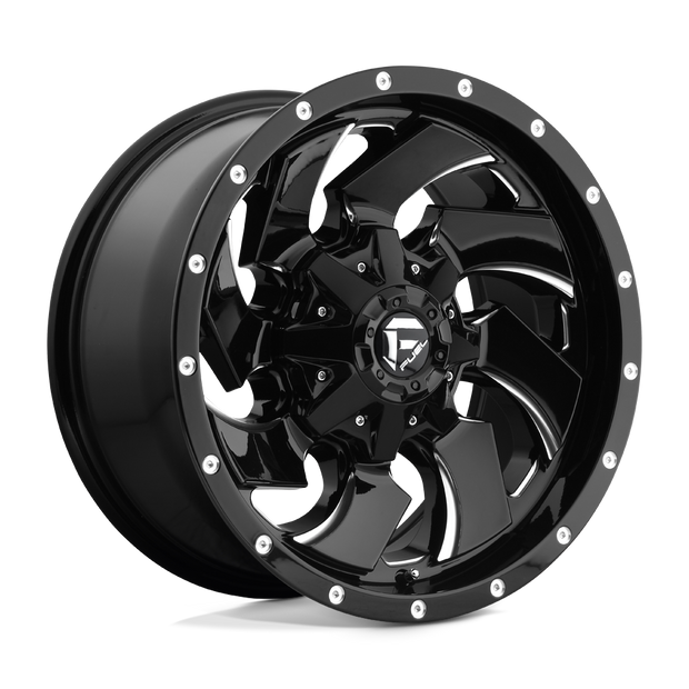 Fuel 1PC D574 Cleaver 20x12 6x135/6x139.7 GL-BLK-MIL - D57420209847