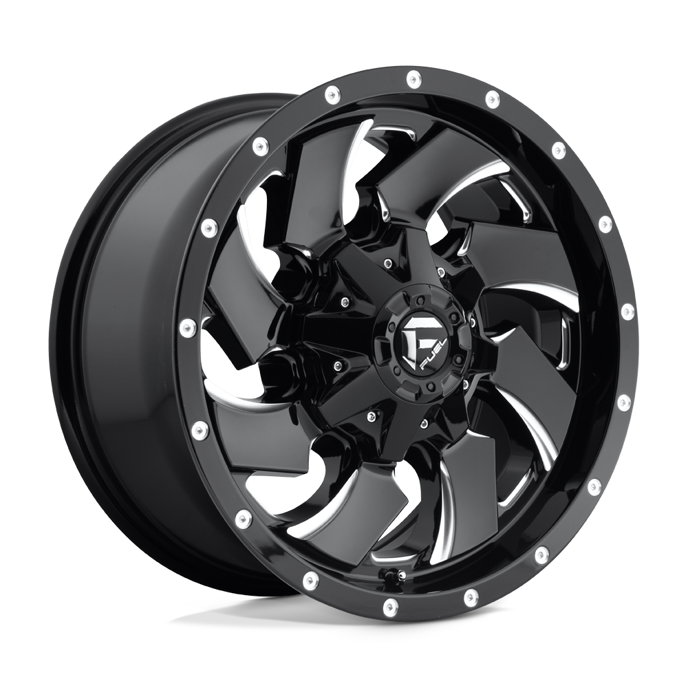 Fuel 1PC D574 Cleaver 18x9 6x135/6x139.7 GL-BLK-MIL - D57418909857