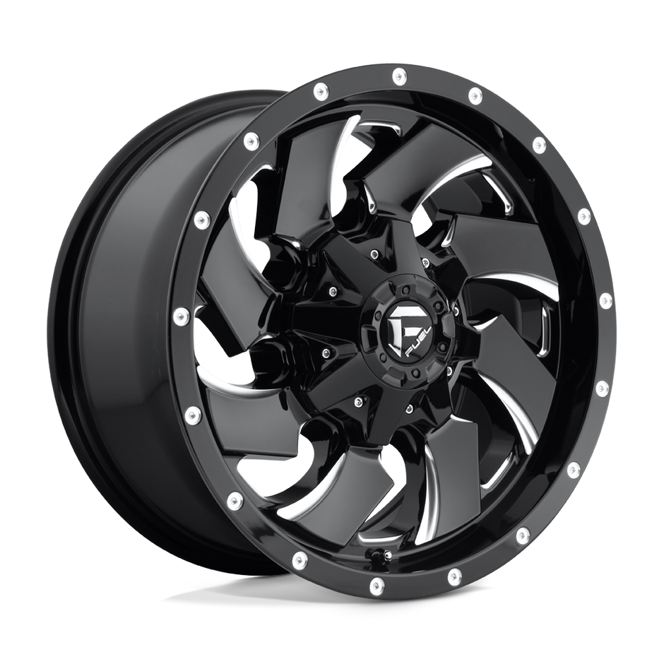 Fuel 1PC D574 Cleaver 18x9 6x135/6x139.7 GL-BLK-MIL - D57418909857