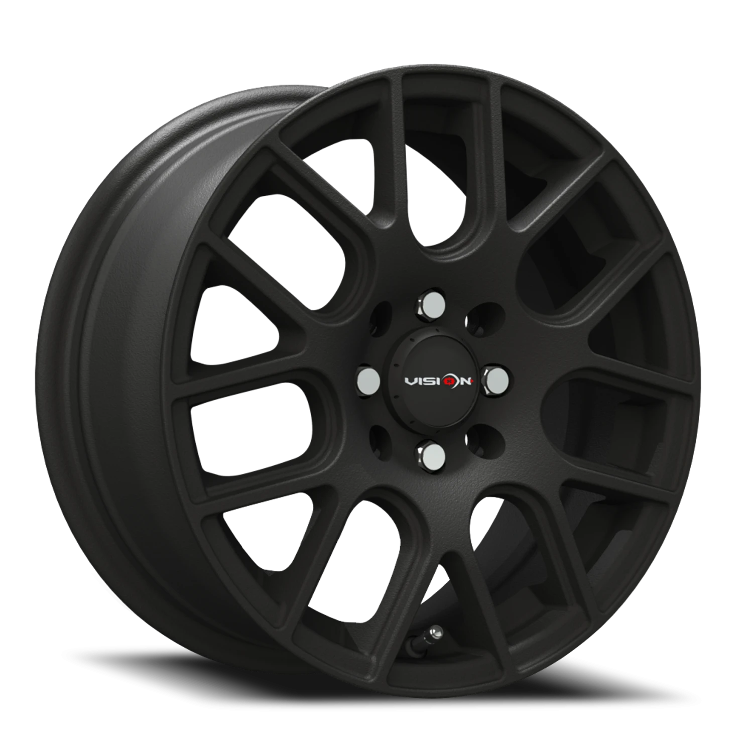 Vision Cross II 16x7 4x100/4x108 42mm Matte Black : 426H6701MB42