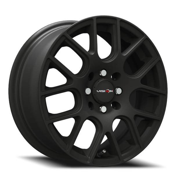 Vision Cross II 14x5.5 4x100/4x114.3 38mm Matte Black : 426H4503MB38