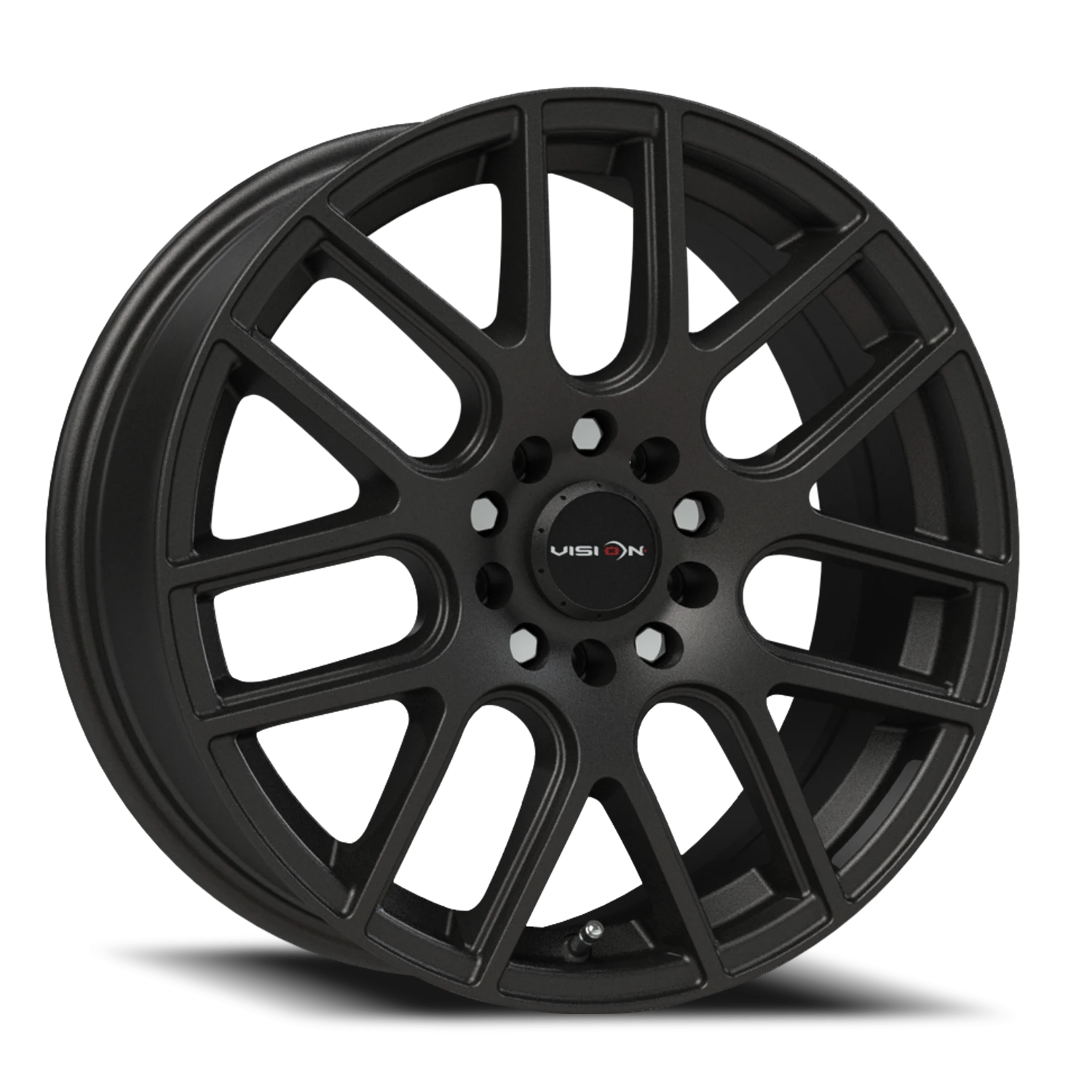 Vision Cross II 16x7 5x112 38mm Matte Black : 426H6719MB38