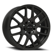 Vision Cross II 16x7 5x112 38mm Matte Black : 426H6719MB38