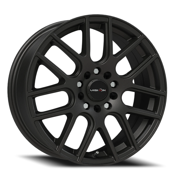 Vision Cross II 15x6.5 5x100/5x114.3 38mm Matte Black : 426H5618MB38