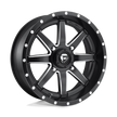Fuel UTV D538 Maverick UTV 18x7 4x156 MT-BLK-MIL - D5381870A544