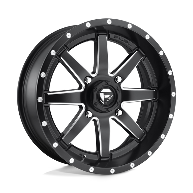 Fuel UTV D538 Maverick UTV 18x7 4x156 MT-BLK-MIL - D5381870A544