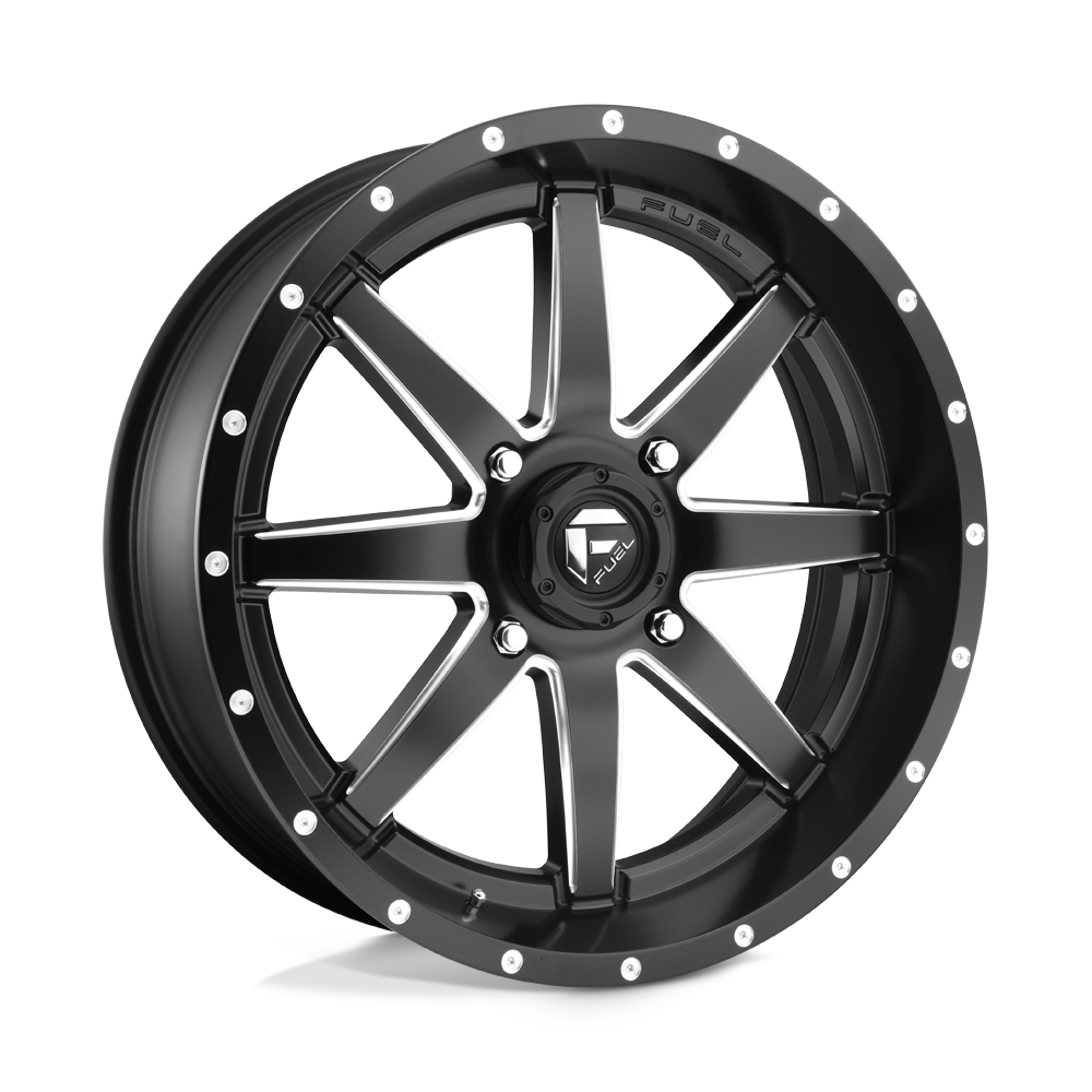 Fuel UTV D538 Maverick UTV 20x7 4x137 MT-BLK-MIL - D5382070A644