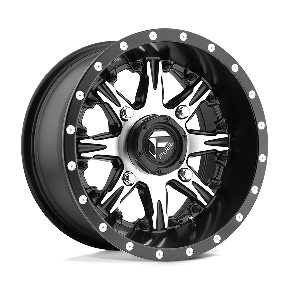 Fuel UTV D541 Nutz UTV 14x7 4x156 MT-BLK-MACH - D5411470A544