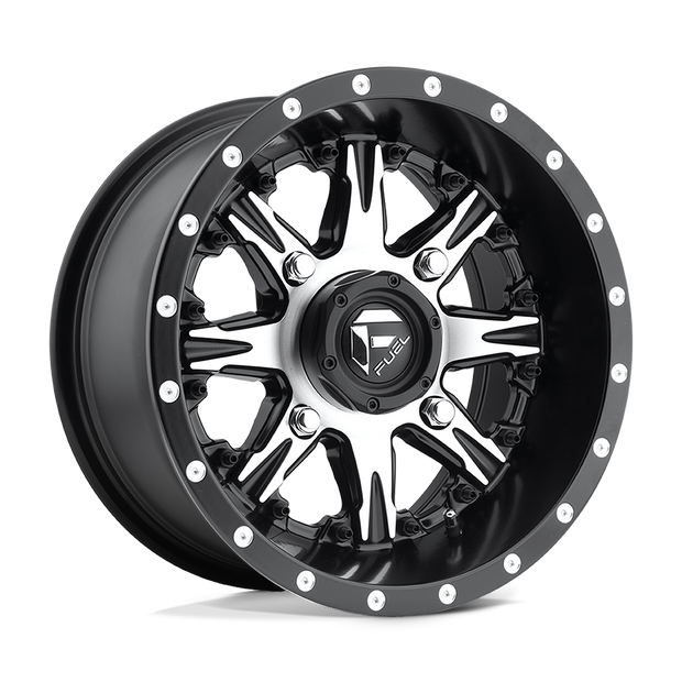 Fuel UTV D541 Nutz UTV 14x7 4x156 MT-BLK-MACH - D5411470A544