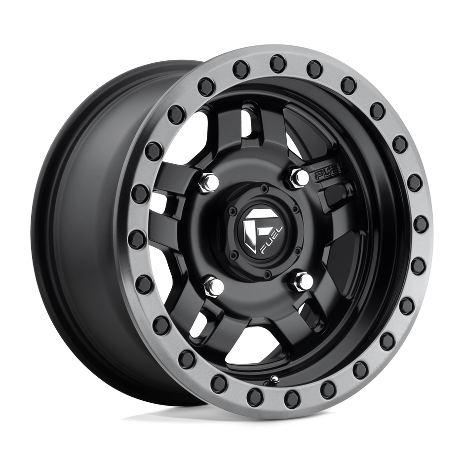 Fuel UTV D557 Anza UTV 15x7 4x156 MT-BLK-GBR - D5571570A544