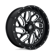 Fuel UTV D581 Triton UTV 20x7 4x156 GL-BLK-MIL - D5812070A544