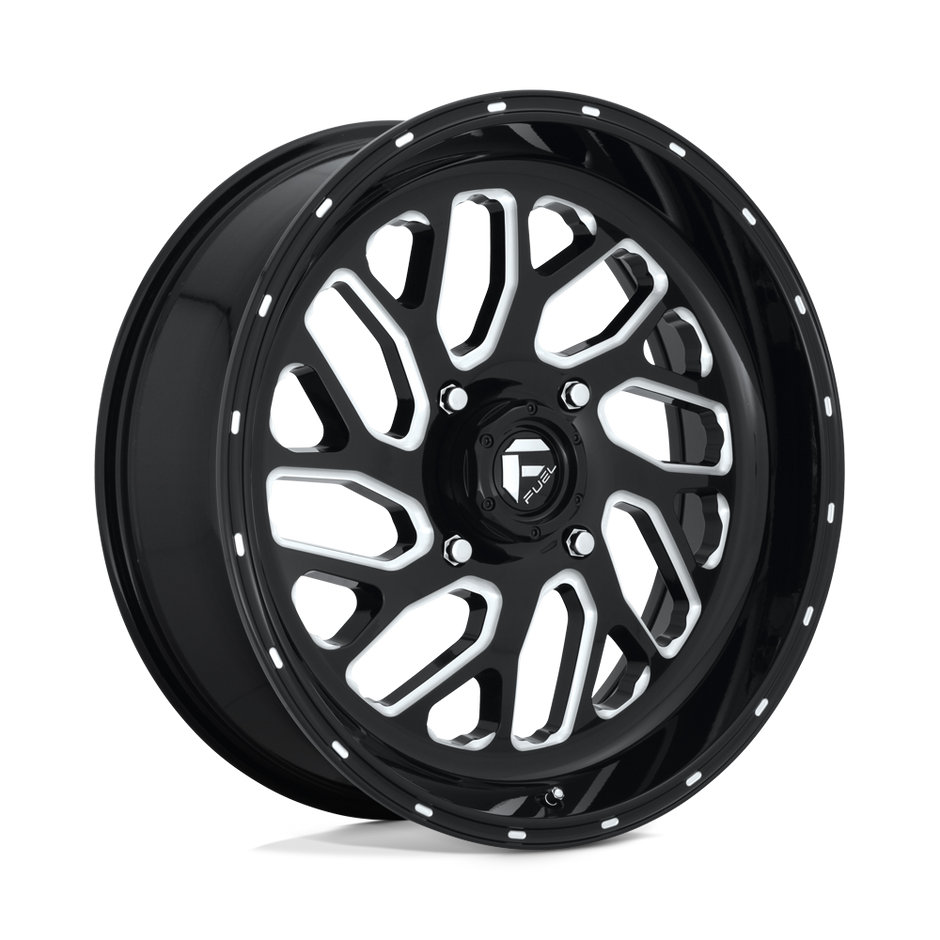 Fuel UTV D581 Triton UTV 20x7 4x137 GL-BLK-MIL - D5812070A644