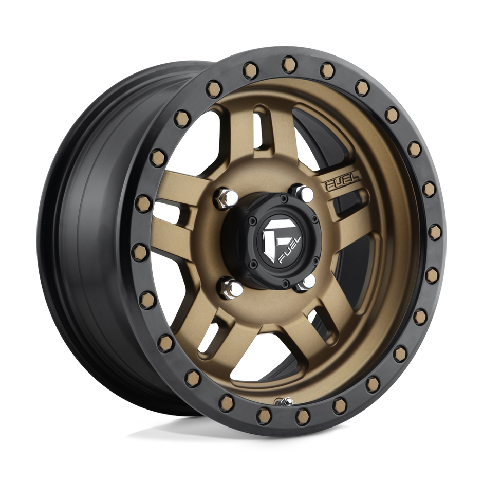 Fuel UTV D583 Anza UTV 14x7 4x156 MT-BRNZ-BBR - D5831470A544