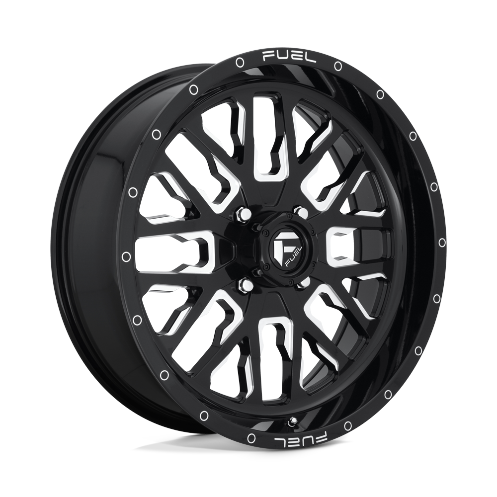 Fuel UTV D611 Stroke UTV 20x7 4x156 GL-BLK-MIL - D6112070A544