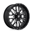 Fuel UTV D611 Stroke UTV 20x7 4x156 GL-BLK-MIL - D6112070A544