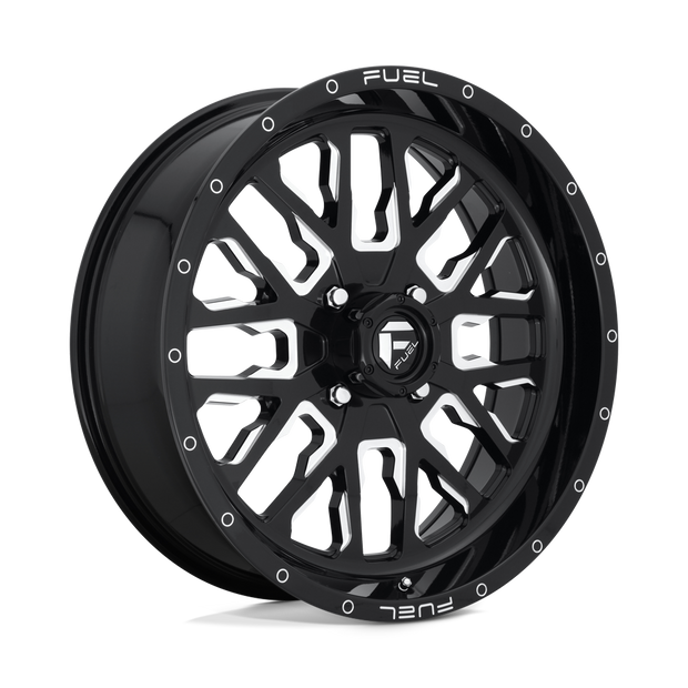 Fuel UTV D611 Stroke UTV 20x7 4x137 GL-BLK-MIL - D6112070A644