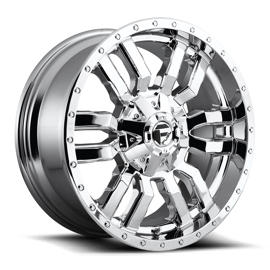 Fuel 1PC D631 Sledge 20x9 5x139.7/5x150 CHR-PLATED - D63120907050