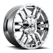 Fuel 1PC D631 Sledge 20x9 5x139.7/5x150 CHR-PLATED - D63120907050