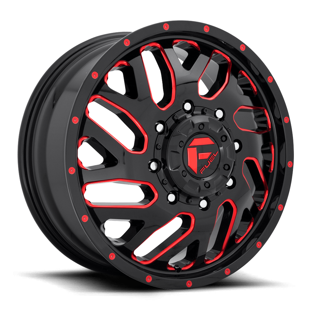 Fuel 1PC D656 Triton 20x8.25 8x165.1 GL-BLK-RTTC - D65620828D