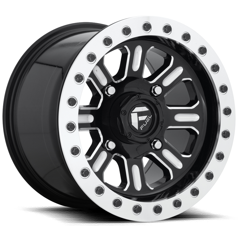 Fuel UTV D910 Hardline UTV Beadlock 15x7 4x137 GL-BLK-MIL - D9101570A654