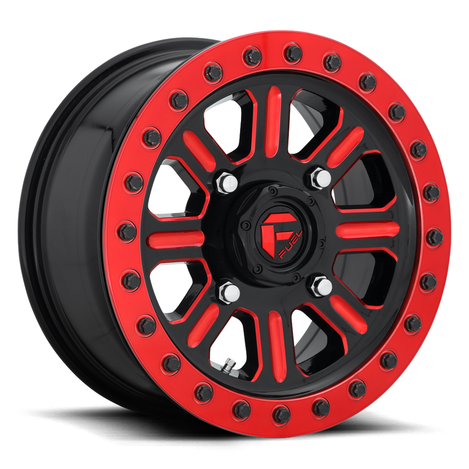 Fuel UTV D911 Hardline UTV Beadlock 15x7 4x156 GL-BLK-RTTC - D9111570A554