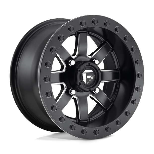 Fuel UTV D928 Maverick UTV Beadlock 15x8 4x156 MT-BLK - D9281580A545