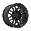 Black Rhino Hard Alloys Delta 20x9.5 5x127 G-BLK - 2095DLT025127B71