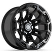 DEFIANT DEFIANT DF03 18x9 6x139.7 -12et in Gloss Black - DF03-18090-6550-12B