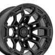 DEFIANT DEFIANT DF03 18x9 6x139.7 -12et in Satin Black w/ Satin Charcoal - DF03-18090-6550-12B1G1