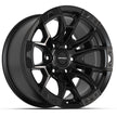 DEFIANT DEFIANT DF04 17x9 6x135mm +12et in Satin Black - DF04-17090-6135-12B1