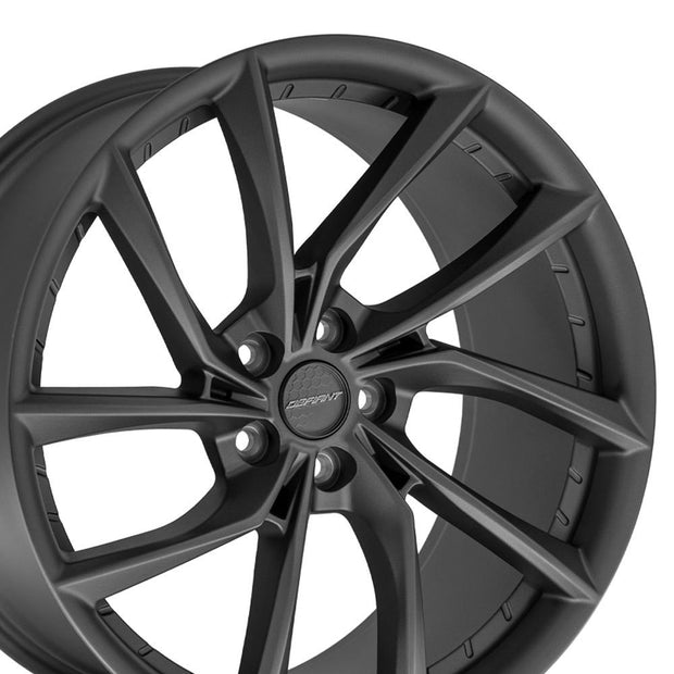 DEFIANT DEFIANT DF06 20x10 5x4.5" +35et in Dark Satin Charcoal - DF06-20100-5450-35G1