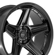 DEFIANT DEFIANT DF07 22x10 6x139.7 -12et in Satin Black - DF07-22100-6550-12B1