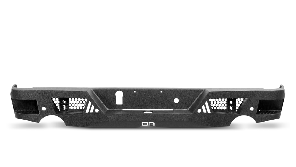 2009-2018 DODGE RAM 1500 ECO SERIES REAR BUMPER FITS DUAL REAR EXHAUST ONLY (INCL. 2019-2024 RAM 1500 CLASSIC) - DG-2964