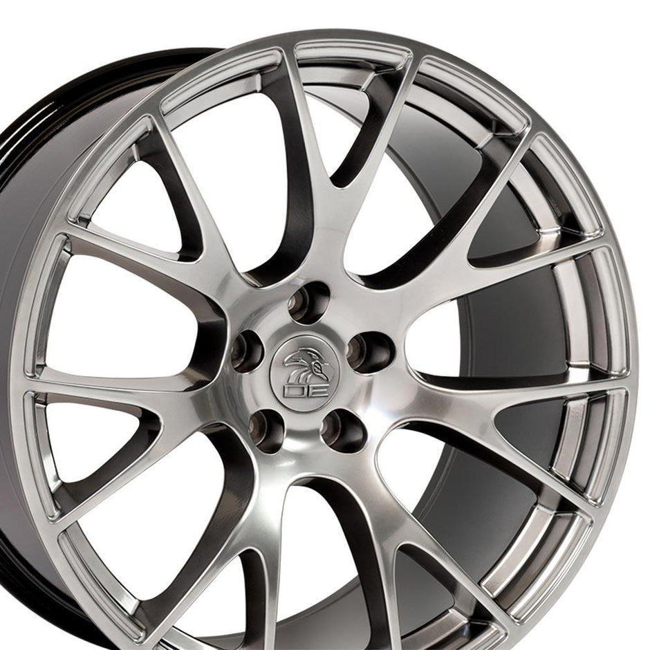 OE Wheels 20" Replica DG15 fits Dodge Hellcat 20x9 Hyper - DG15-20090-5115-18HB
