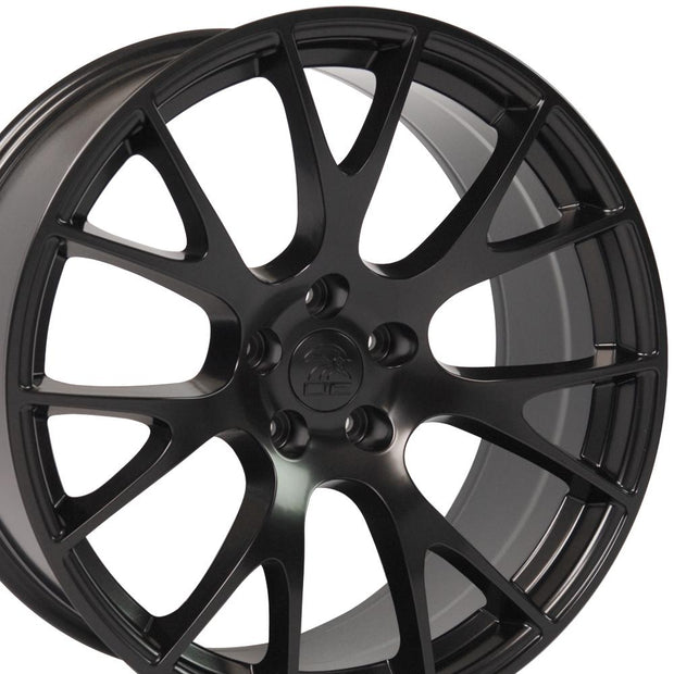 OE Wheels 22" Replica DG15 fits Dodge Hellcat 22x9 Satin - DG15-22090-5115-18B1
