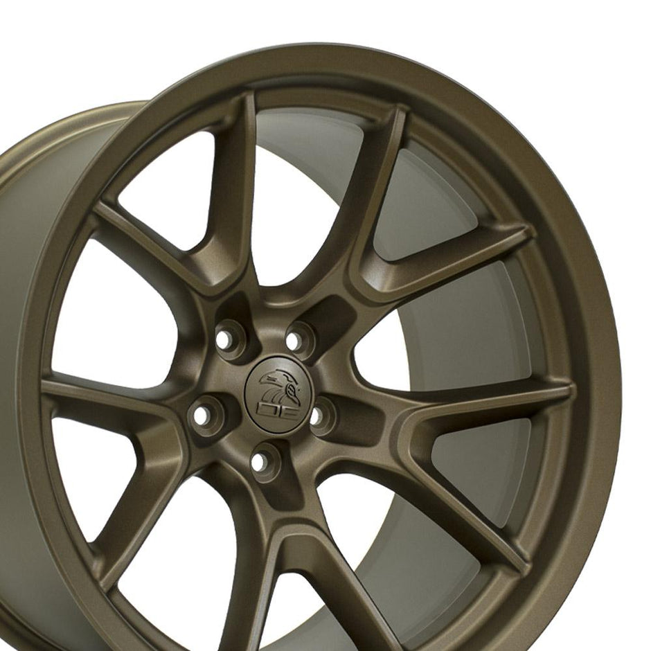 OE Wheels 20" Replica DG21 fits Dodge Challenger 20x11 Bronze - DG21-20110-5115-3BR