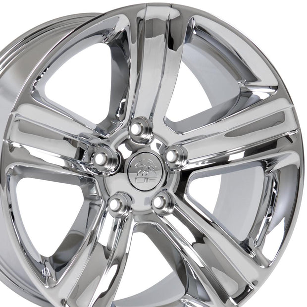 OE Wheels 20" Replica DG65 fits Dodge RAM 20x9 Chrome - DG65-20090-5550-19C